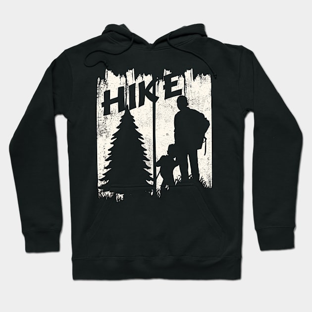 Hike Hiking Hiker Hoodie by POS